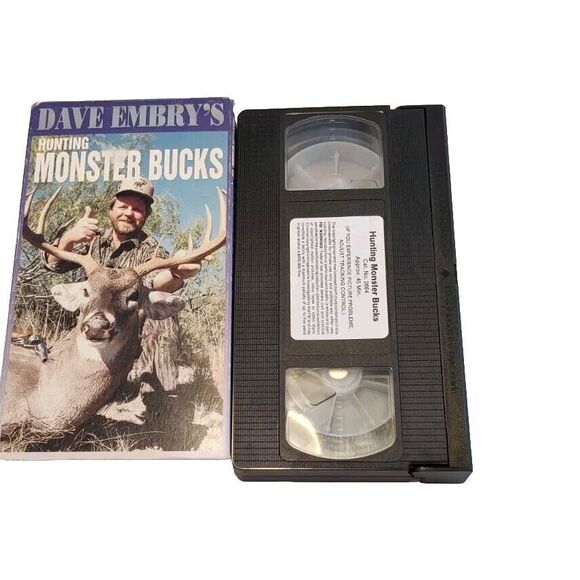 VHS - Dave Embry’s Hunting Monster Bucks Instructional Video Tape - Picture 3 of 4